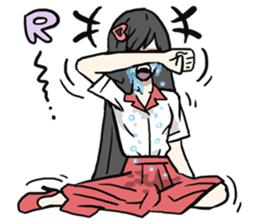 AsB - Akarin / I'm Kokoro Red sticker #8490729