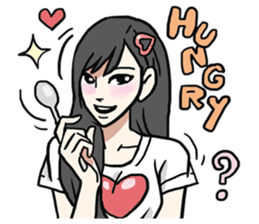 AsB - Akarin / I'm Kokoro Red sticker #8490730