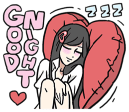 AsB - Akarin / I'm Kokoro Red sticker #8490737