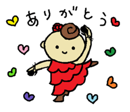 YOLANDA FLAMENCO 3 sticker #8490858