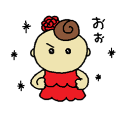 YOLANDA FLAMENCO 3 sticker #8490867