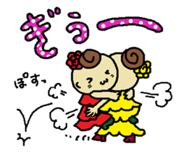 YOLANDA FLAMENCO 3 sticker #8490877