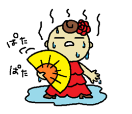 YOLANDA FLAMENCO 3 sticker #8490878