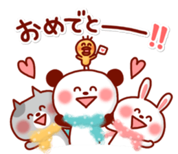 Animal Sticker5-by Yuzuki Takase sticker #8491212