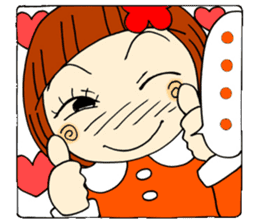 Castor bean-chan 16 face 40 sticker #8491383