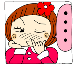 Castor bean-chan 16 face 40 sticker #8491386