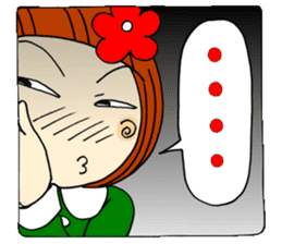 Castor bean-chan 16 face 40 sticker #8491391