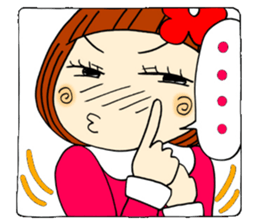 Castor bean-chan 16 face 40 sticker #8491392