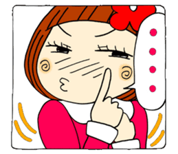 Castor bean-chan 16 face 40 sticker #8491392