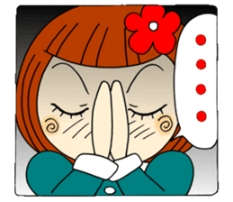 Castor bean-chan 16 face 40 sticker #8491394