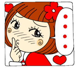 Castor bean-chan 16 face 40 sticker #8491395