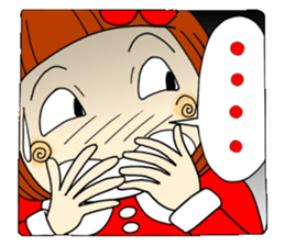 Castor bean-chan 16 face 40 sticker #8491397