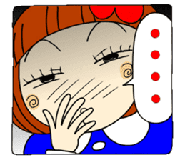 Castor bean-chan 16 face 40 sticker #8491399