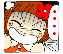 Castor bean-chan 16 face 40 sticker #8491413