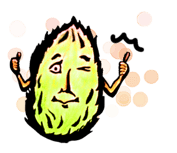 Setaria and fat cat. sticker #8491654