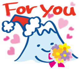 Fujiyama Boy (Christmas and New Year) sticker #8491876