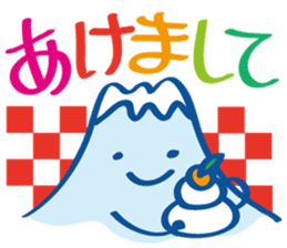 Fujiyama Boy (Christmas and New Year) sticker #8491884