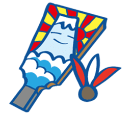 Fujiyama Boy (Christmas and New Year) sticker #8491891