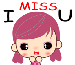 The English girl sticker #8492062