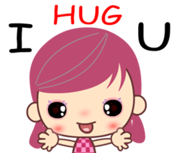 The English girl sticker #8492066