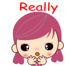 The English girl sticker #8492068