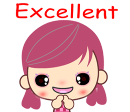 The English girl sticker #8492078