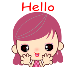 The English girl sticker #8492085