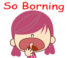 The English girl sticker #8492091