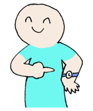 Smile and smile sticker #8492152