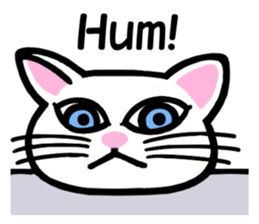 I am a cat.Thank you.3!(English) sticker #8492546