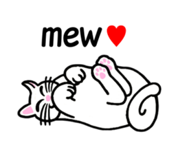 I am a cat.Thank you.3!(English) sticker #8492553