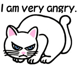 I am a cat.Thank you.3!(English) sticker #8492556