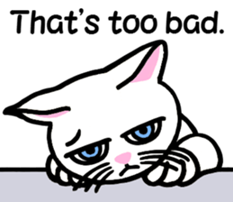 I am a cat.Thank you.3!(English) sticker #8492558