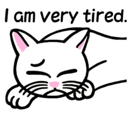 I am a cat.Thank you.3!(English) sticker #8492561