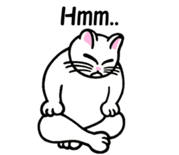 I am a cat.Thank you.3!(English) sticker #8492563