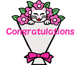 I am a cat.Thank you.3!(English) sticker #8492569