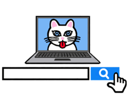 I am a cat.Thank you.3!(English) sticker #8492571