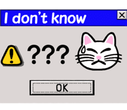 I am a cat.Thank you.3!(English) sticker #8492572