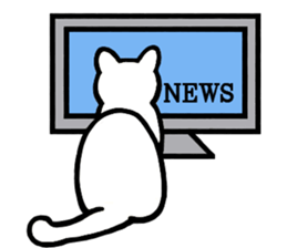 I am a cat.Thank you.3!(English) sticker #8492573