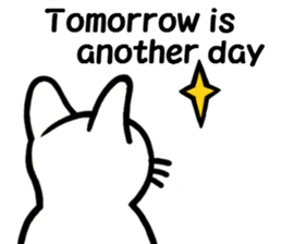 I am a cat.Thank you.3!(English) sticker #8492576