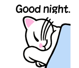 I am a cat.Thank you.3!(English) sticker #8492577