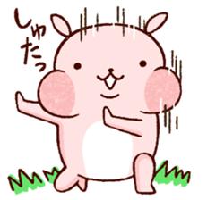 Giddy laugh rabbit * sticker #8492618