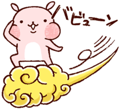 Giddy laugh rabbit * sticker #8492621