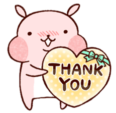 Giddy laugh rabbit * sticker #8492623