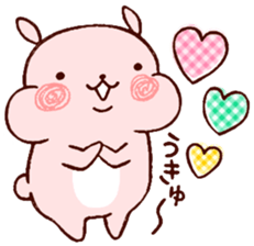 Giddy laugh rabbit * sticker #8492625