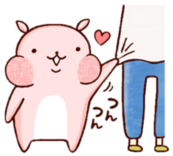 Giddy laugh rabbit * sticker #8492626