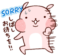 Giddy laugh rabbit * sticker #8492631