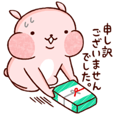 Giddy laugh rabbit * sticker #8492633