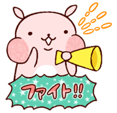 Giddy laugh rabbit * sticker #8492634