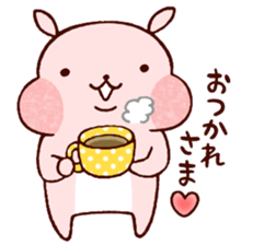 Giddy laugh rabbit * sticker #8492635